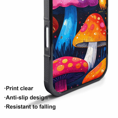 iPhone 17 Air Case — Vivid Winter Mushroom Seamless Cartoon Cute, Original Design Phone Case