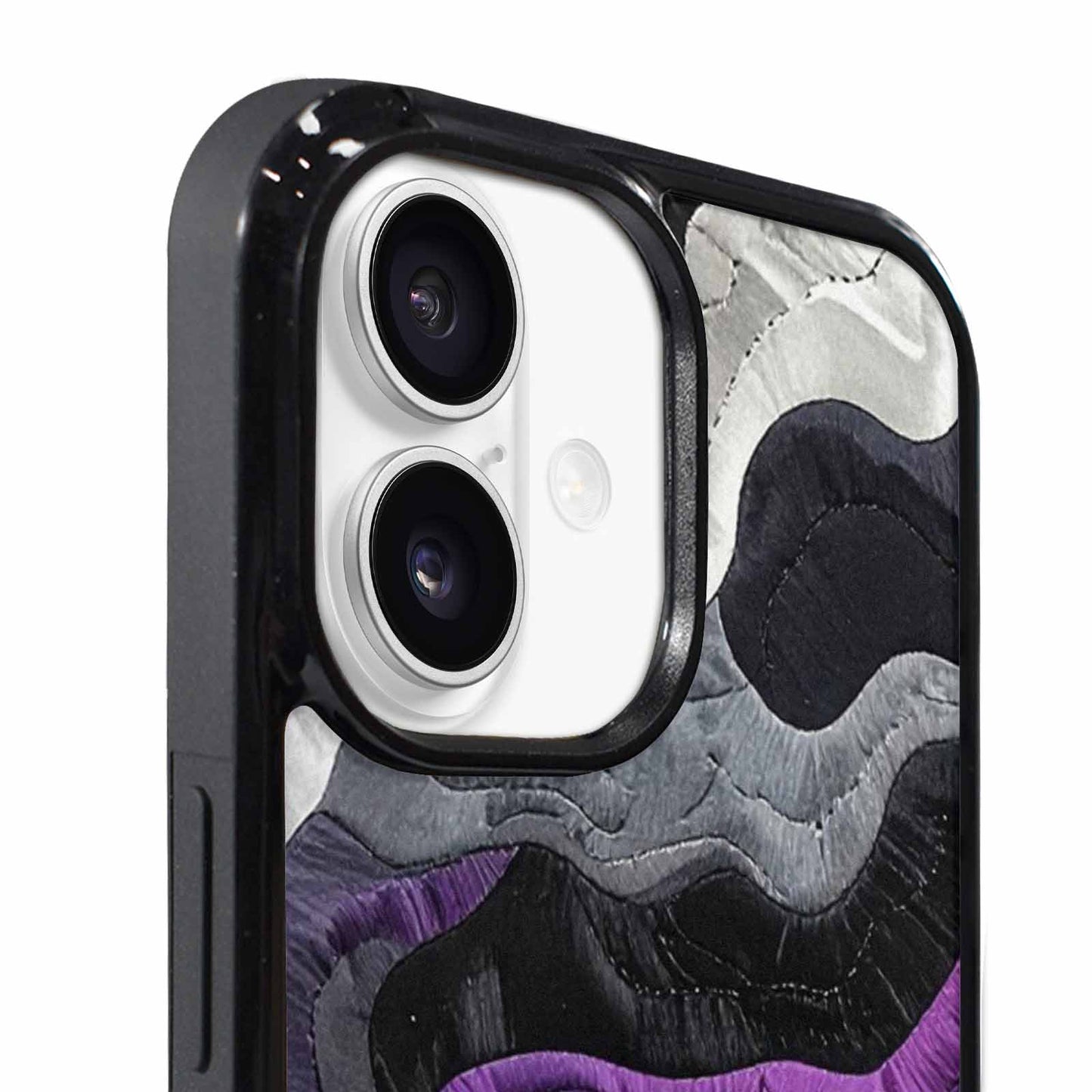 iPhone 17 Case — Vivid Camo Asexual Camo, Original Design Phone Case