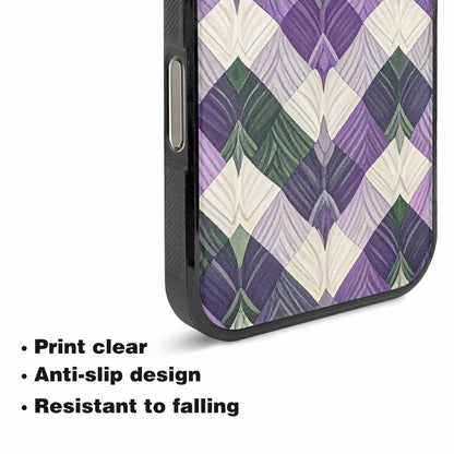 iPhone 16 Pro Max Case — Genderqueer Flag Color Theme Small Rainbow, Personalized Phone Case