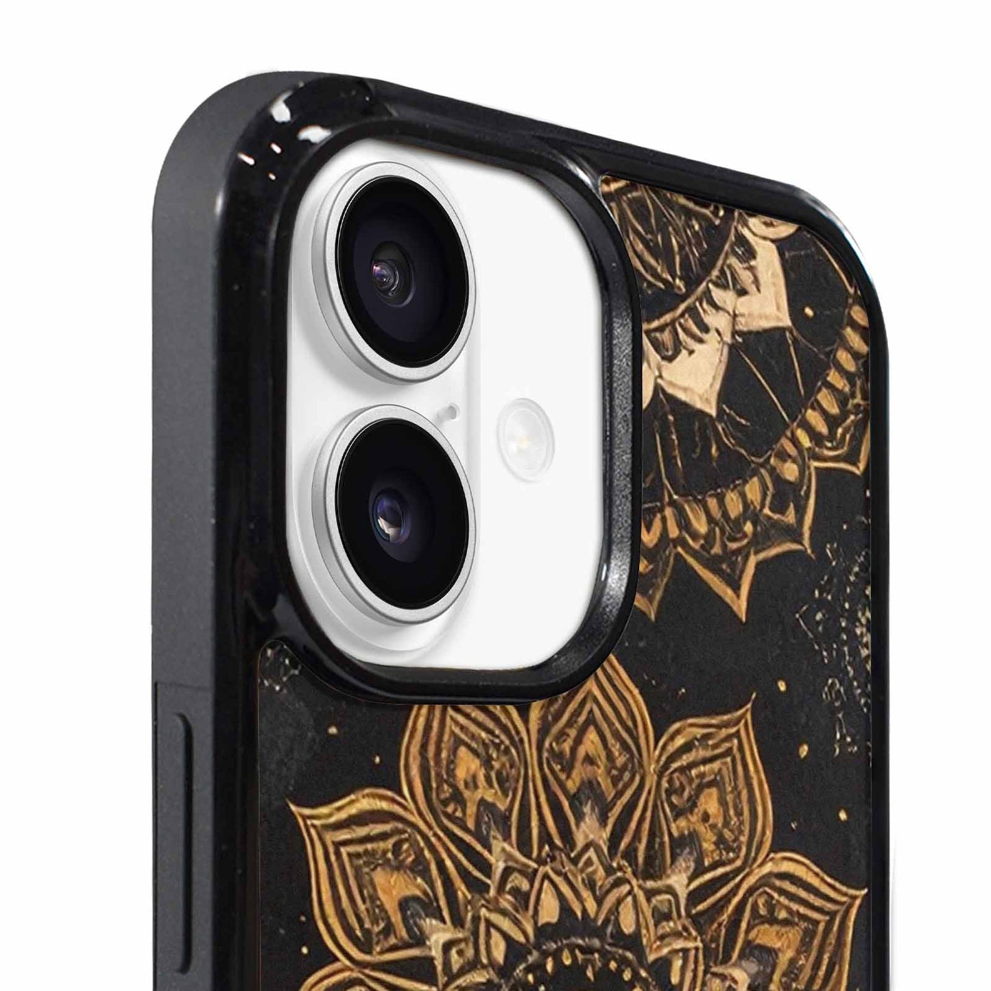 iPhone 17 Case — Small Mandala Pattern, Randomly Floral, Custom Print Case Cover