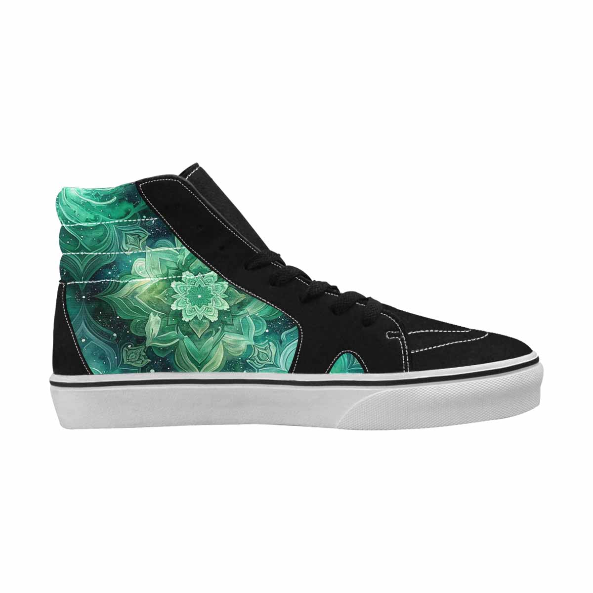 MEN'S Galaxy Art - High Top Canvas Vivid Custom Sneakers