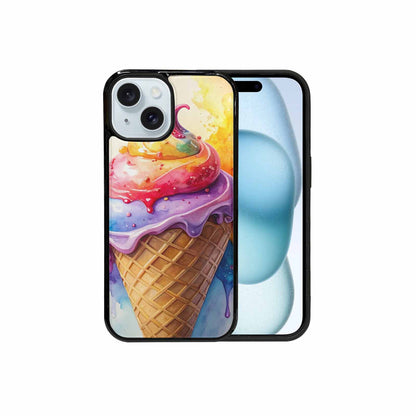 iPhone 15 Case — Melting Icecream Collage Custom, Custom Phone Case
