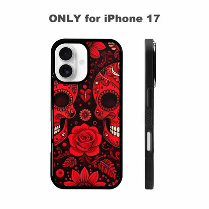iPhone 17 Case — Skull Dark Art Gothic Print Gothic, Custom Art Phone Cover