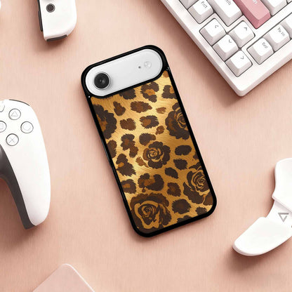 iPhone 17 Air Case — Classic Leopard Print Warm Golden Animal, Custom Print Case Cover