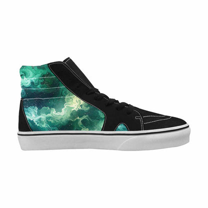 MEN'S Galaxy Art - High Top Canvas Dark Academia Sneakers