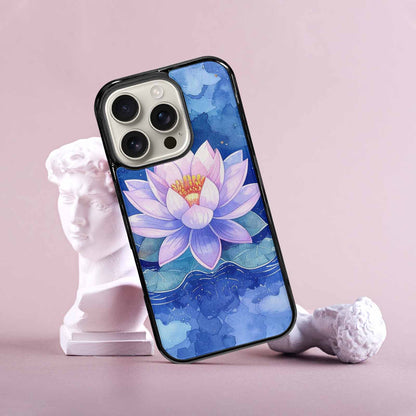 iPhone 16 Pro Case — Water Lilies Impressionist, Custom Designed Case Cover
