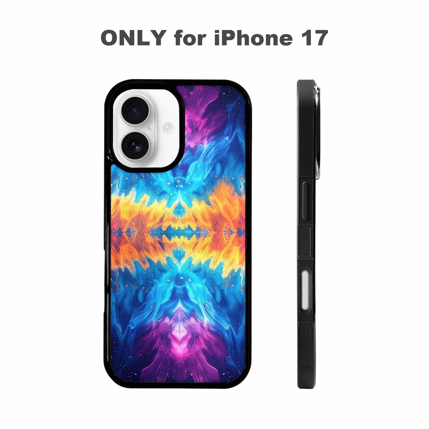 iPhone 17 Case — Tie Dye Galaxy Tie Dye, Custom Print Case Cover