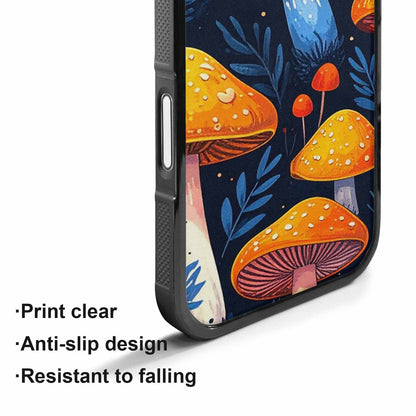 iPhone 17 Case — Vivid Winter Mushroom Cartoon Cute, Custom Phone Case