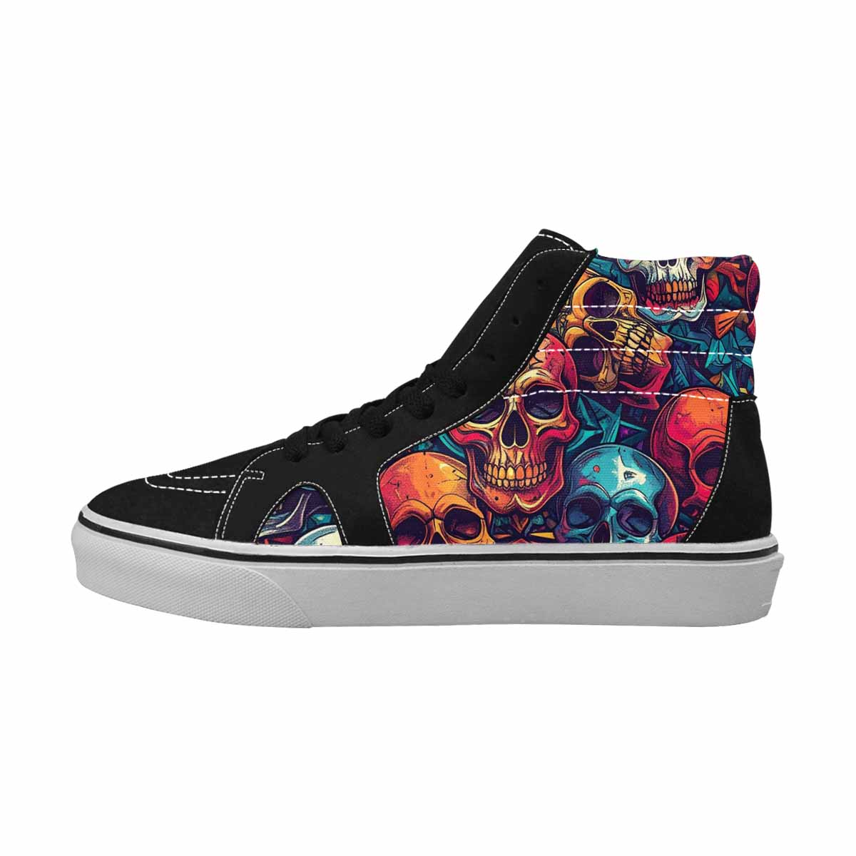MEN'S Vibrant Skull Pattern 7 Ferion