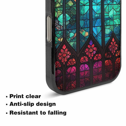 iPhone 16 Pro Max Case — Stained Glass Cathedral Custom, Custom Designed Case Cover