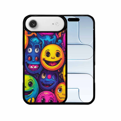 iPhone 17 Air Case — Small Funny Looking Cartoon People Cartoon, Personalized Phone Case