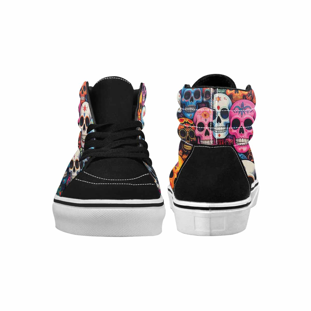 MEN'S Skulls (general) Skulls High Top Canvas Dreamlike Shoes