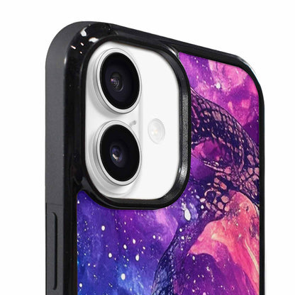 iPhone 17 Case — Snake Print Galaxy Seamless Animal Print, Custom Made Phone Cover