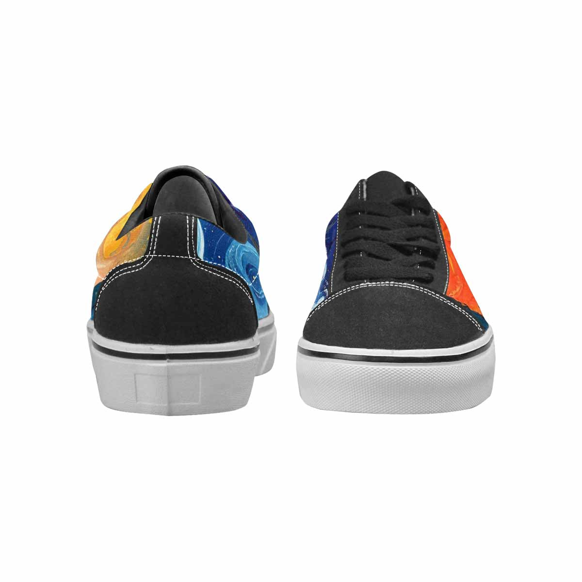 WOMEN'S Blend All Versions Canvas Lace-Up Aesthetic Sneakers