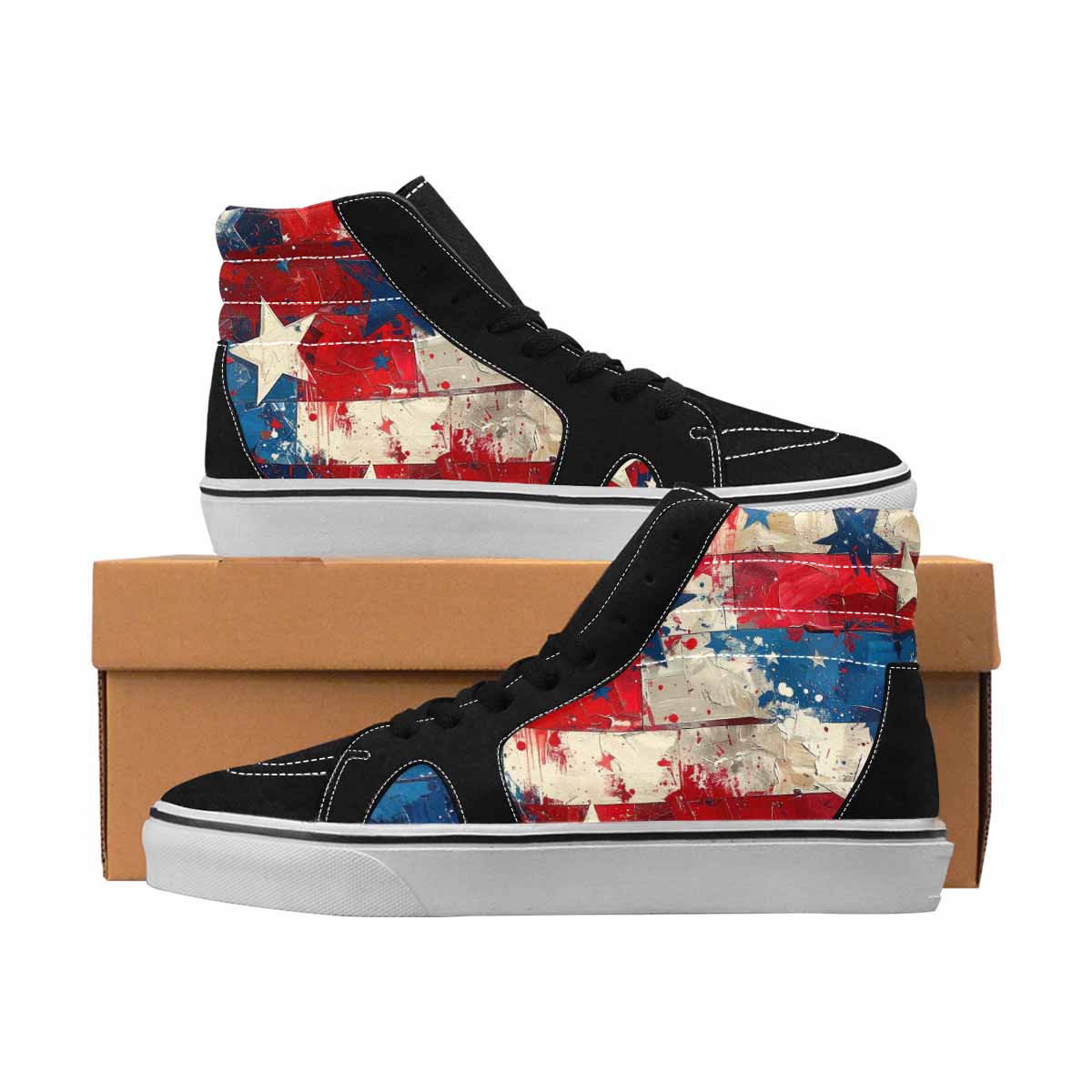 MEN'S Patriotic Stars Stripes 6 Ferion