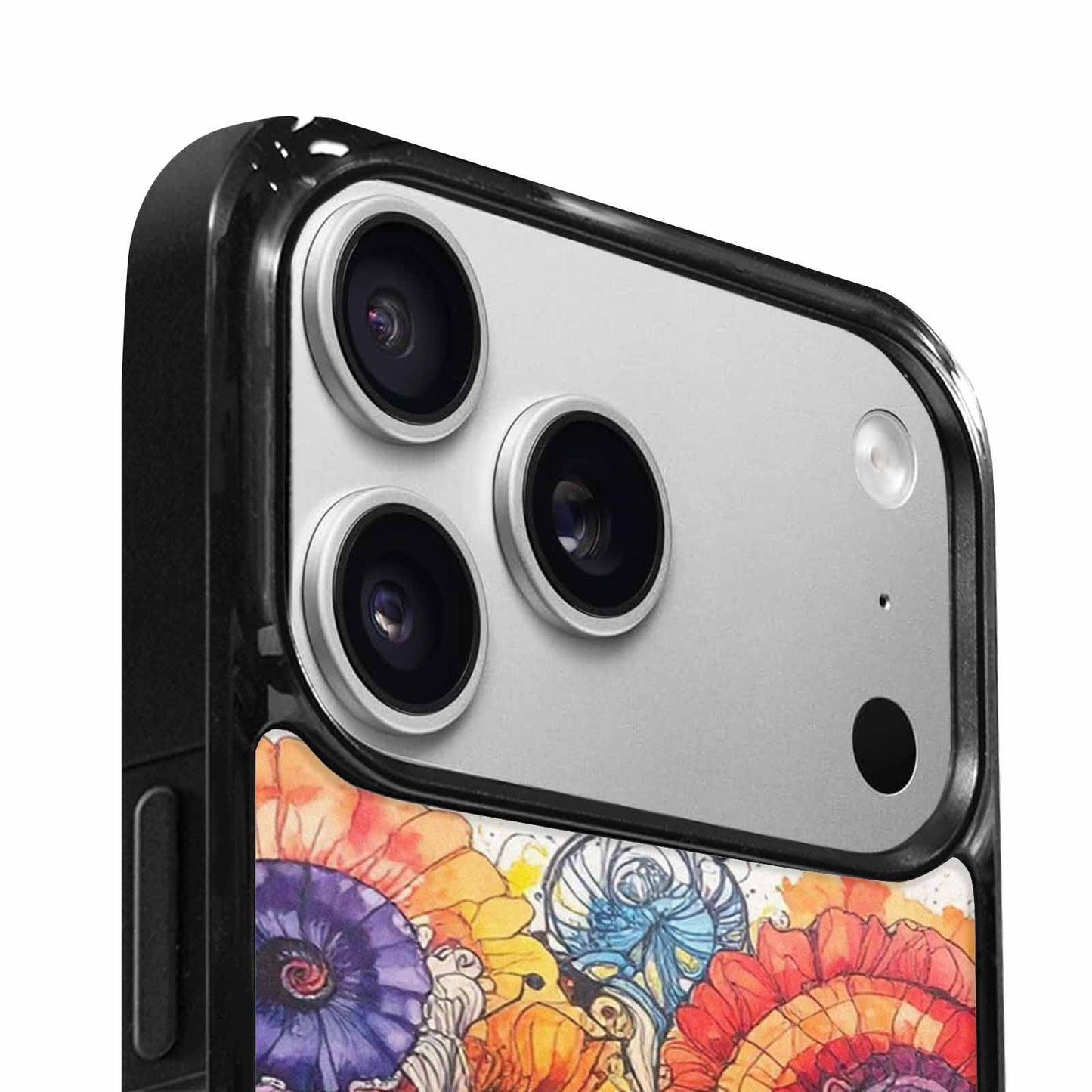 iPhone 17 Pro Max Case — Tie Dye Swirls (black Tie Dye, Custom Designed Case Cover