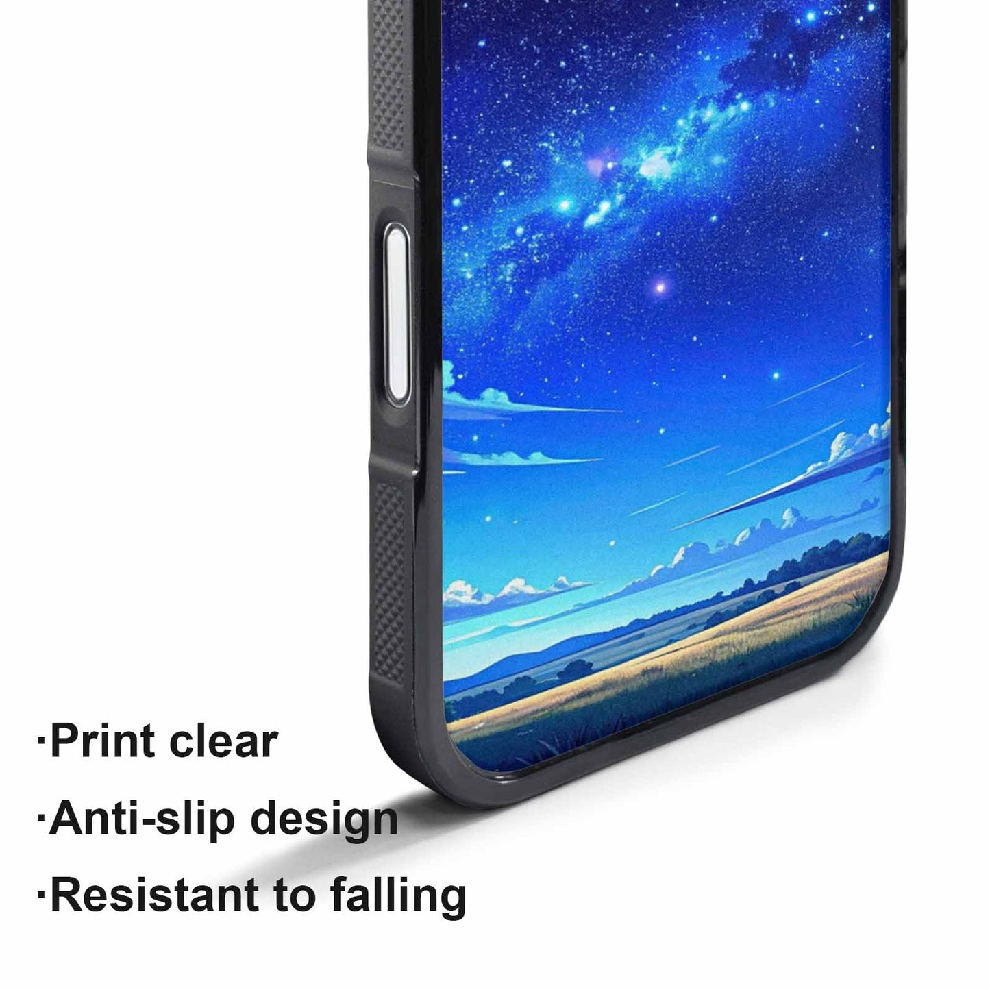 iPhone 17 Pro Max Case — Van Gogh Starry Night Galaxy Space, Unique Phone Case Design