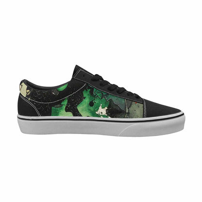 WOMEN'S Dragon Scale Lace-Up Canvas Dreamcore Custom Shoes