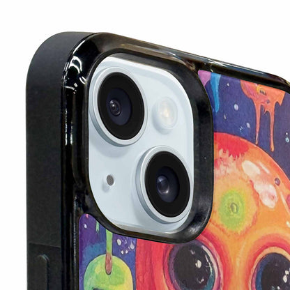 iPhone 15 Plus Case — Aliens Tie Dyemelting Aliens P, Custom Printed Phone Case
