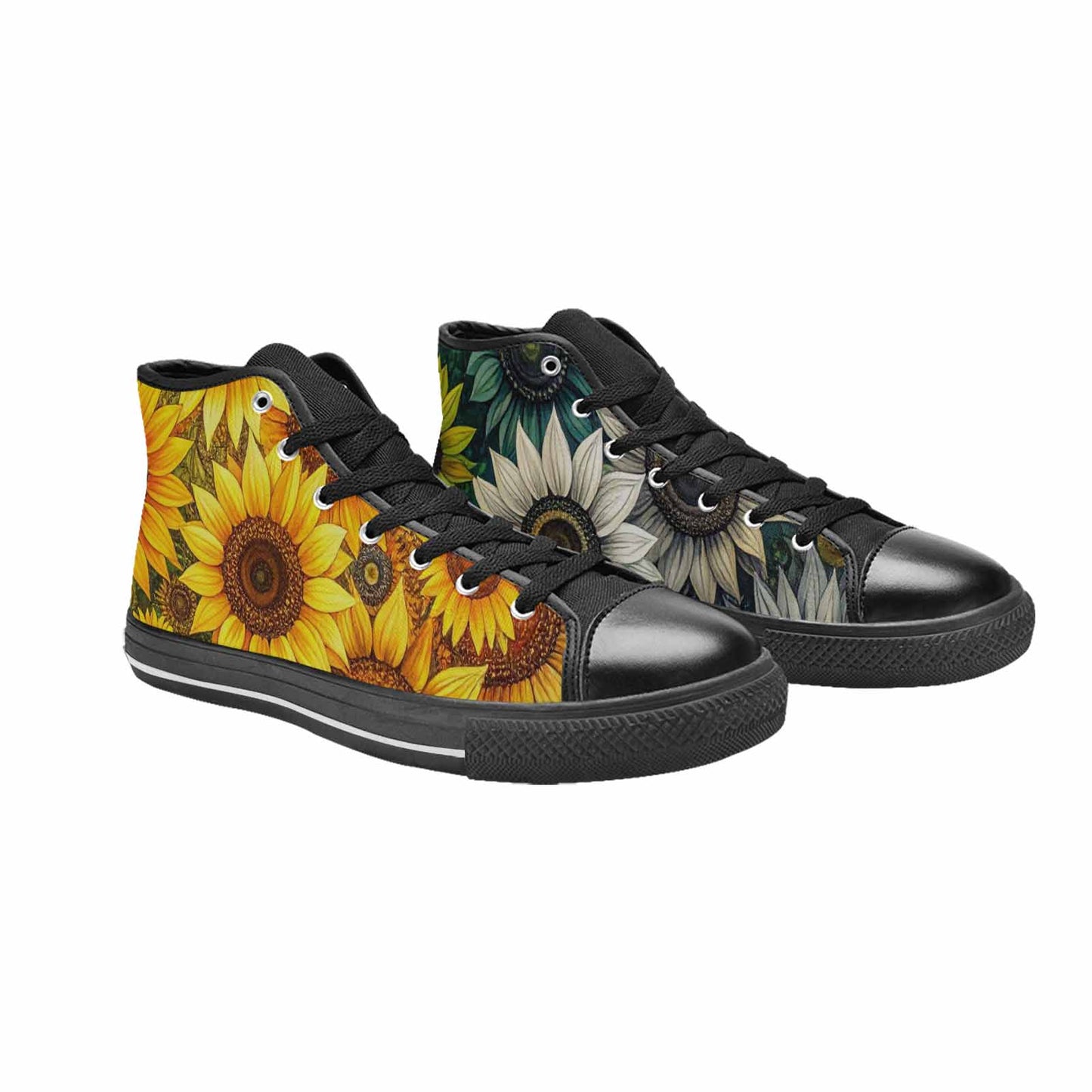 MEN'S Blend Melt Them High Top Canvas Aesthetic Sneakers
