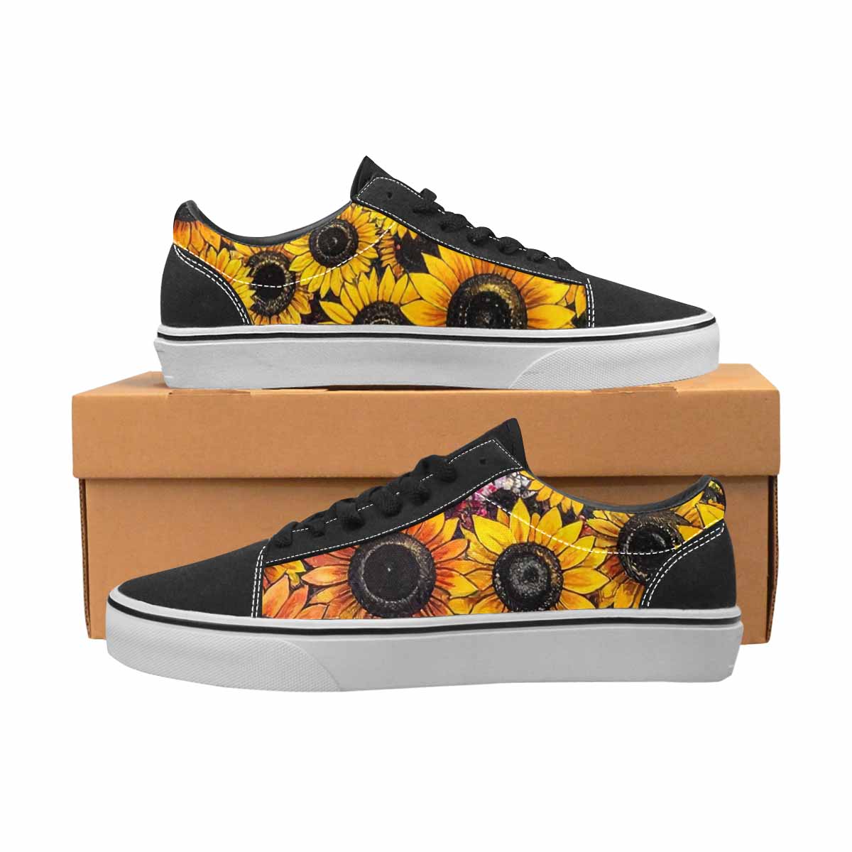 WOMEN'S Sunflower Burst Lace-Up Canvas Dreamlike Shoes