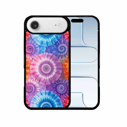 iPhone 17 Air Case — Small Tie Dye Swirl Pattern Tie, Unique Phone Case Design
