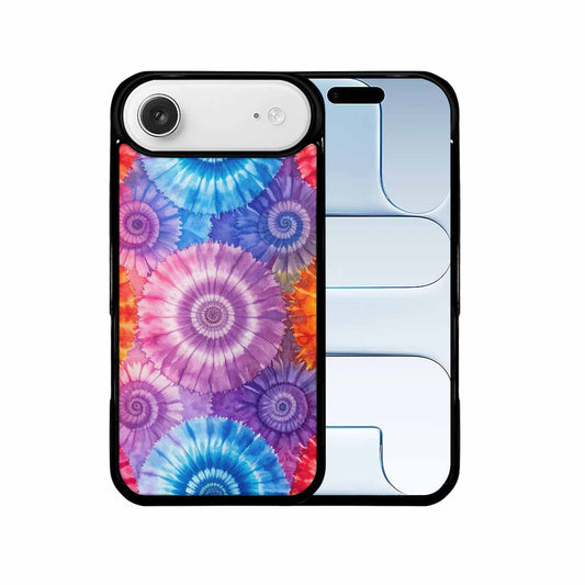iPhone 17 Air Case — Small Tie Dye Swirl Pattern Tie, Unique Phone Case Design