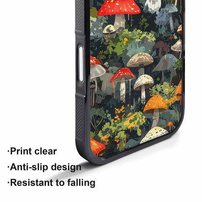 iPhone 17 Pro Case — Mushrooms Camomushrooms Patter Cwy Camo, Custom Phone Case