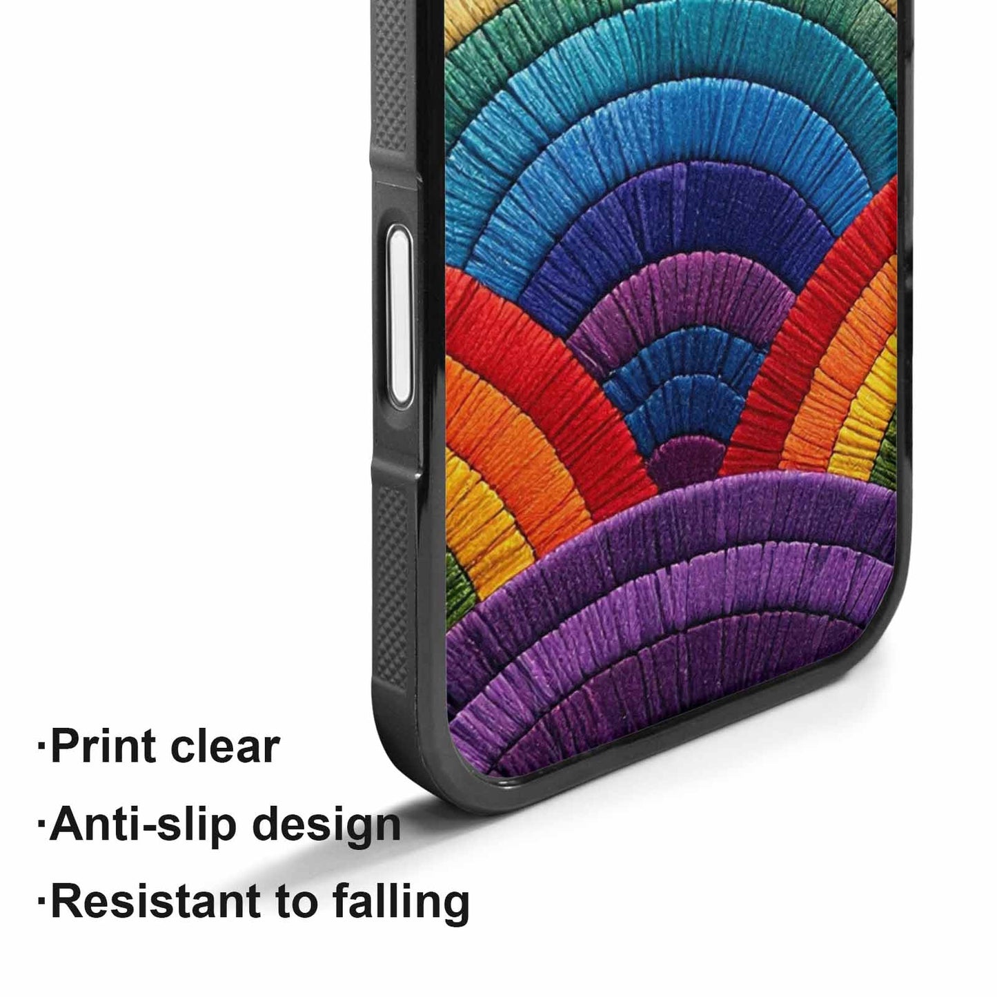 iPhone 17 Case — Vivid Camo Rainbow Camo, Unique Phone Case Design