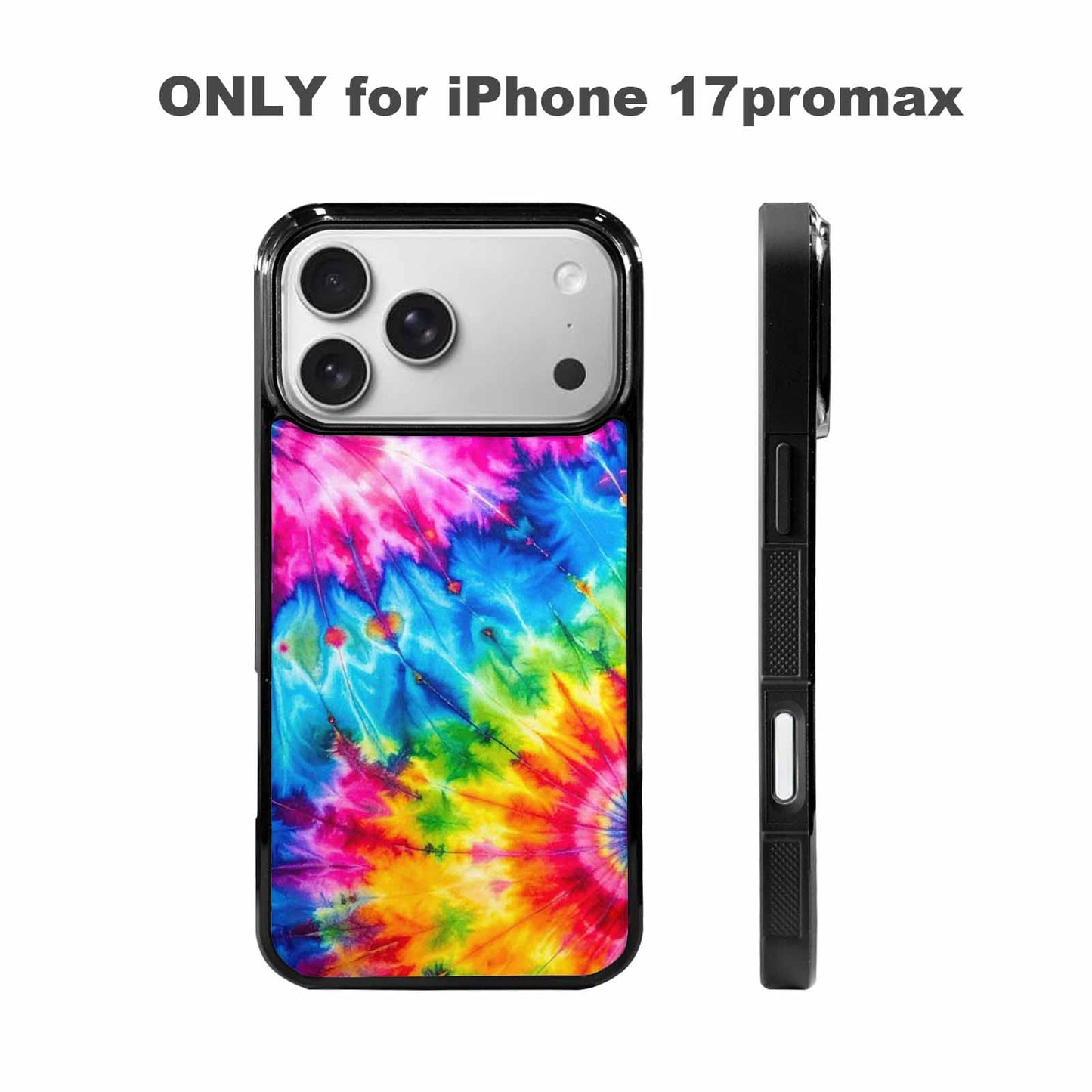 iPhone 17 Pro Max Case — Tie Dye Acid Wash Color Tie, Custom Designed Case Cover
