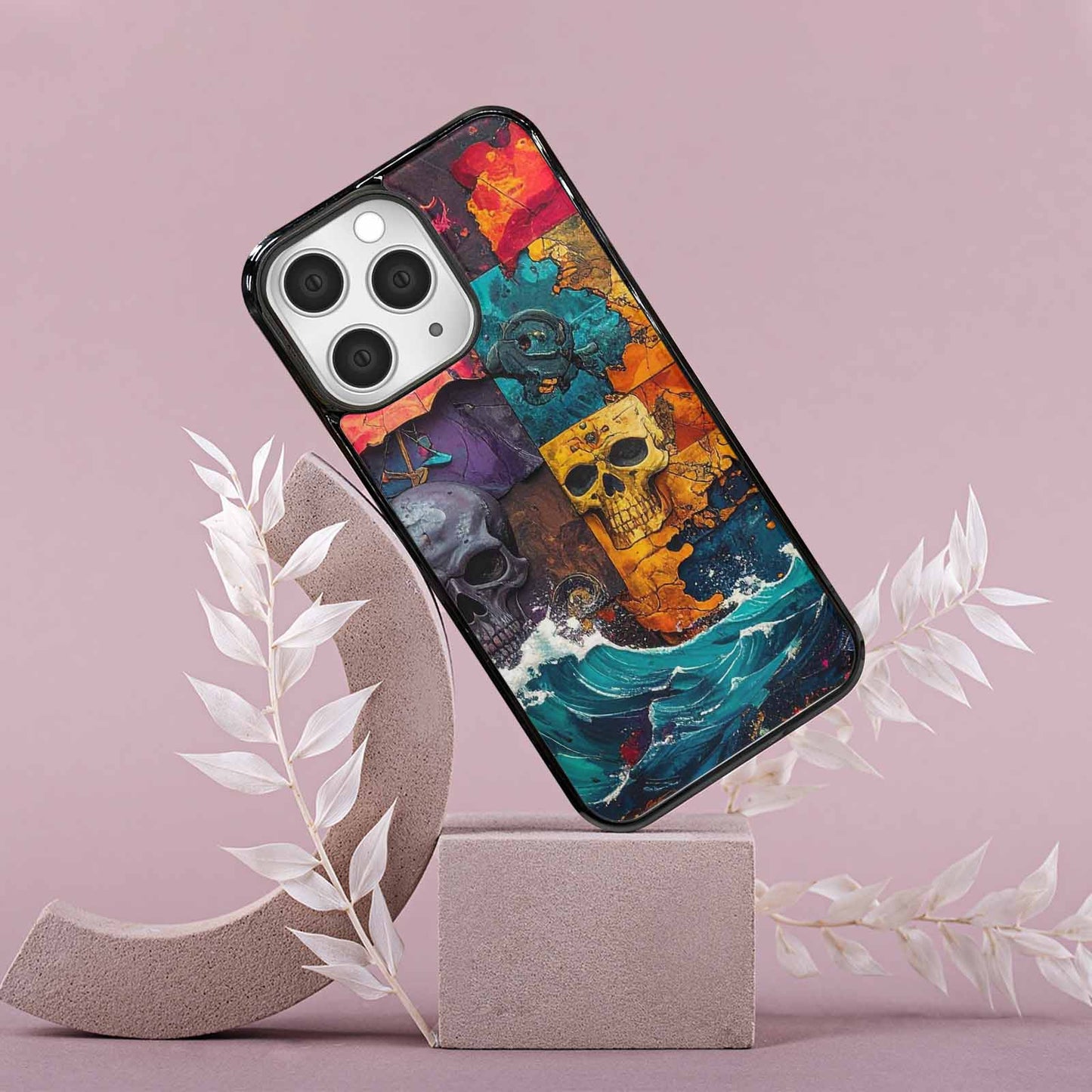 iPhone 15 Pro Max Case — Pirate Skull Flag Pirate Skull Flag, Unique Phone Case Design