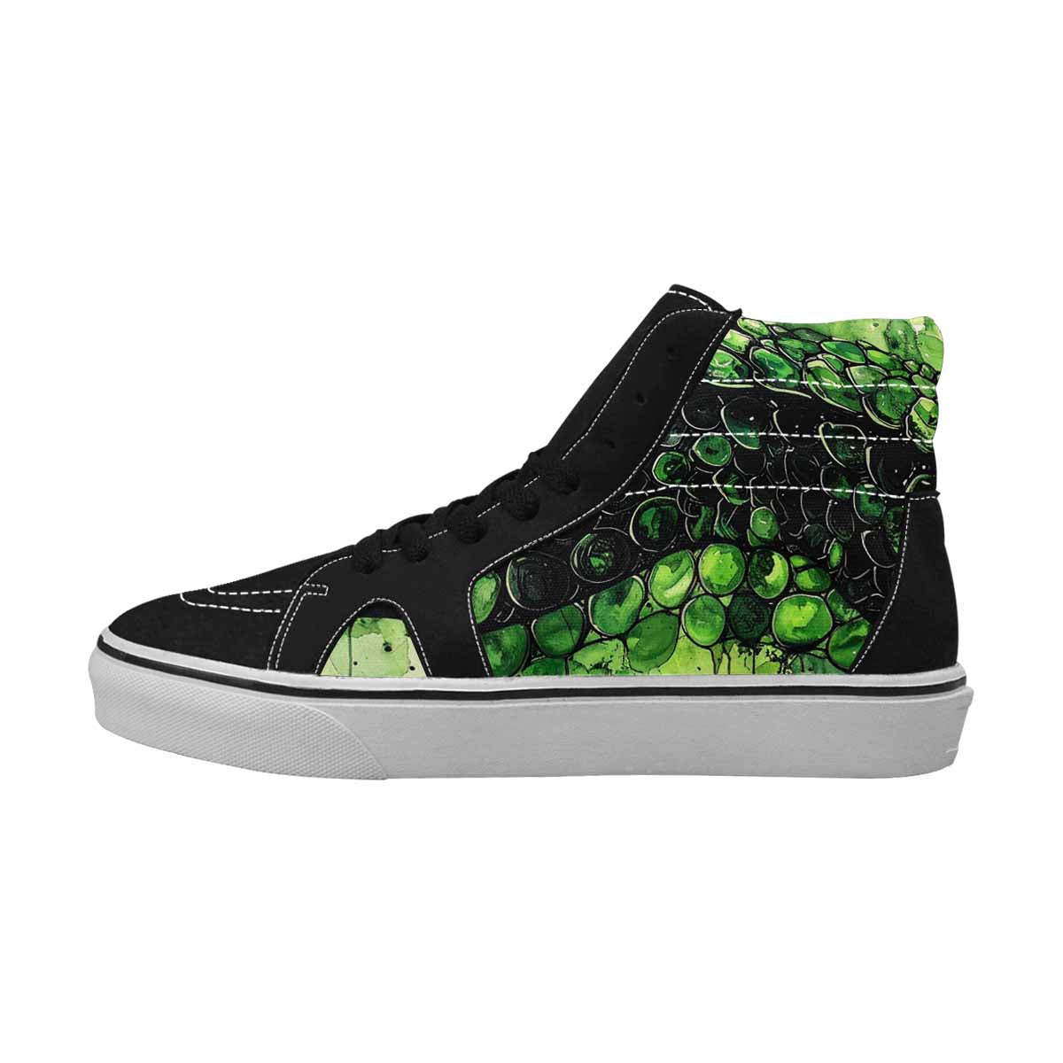 MEN'S Reptile Scale High Top Canvas Aesthetic Shoes