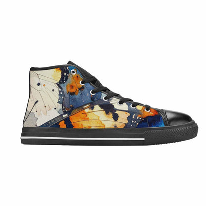 MEN'S Butterfly Wing High Top Canvas Y2K Custom Shoes