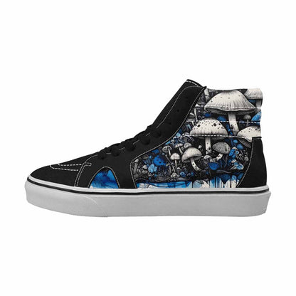 MEN'S Mushrooms (general) High Top Canvas Surreal Custom Shoes
