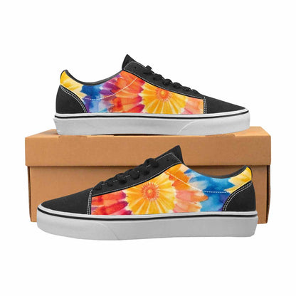 MEN'S Tie Dye Swirl Canvas Lace-Up Dreamcore Sneakers