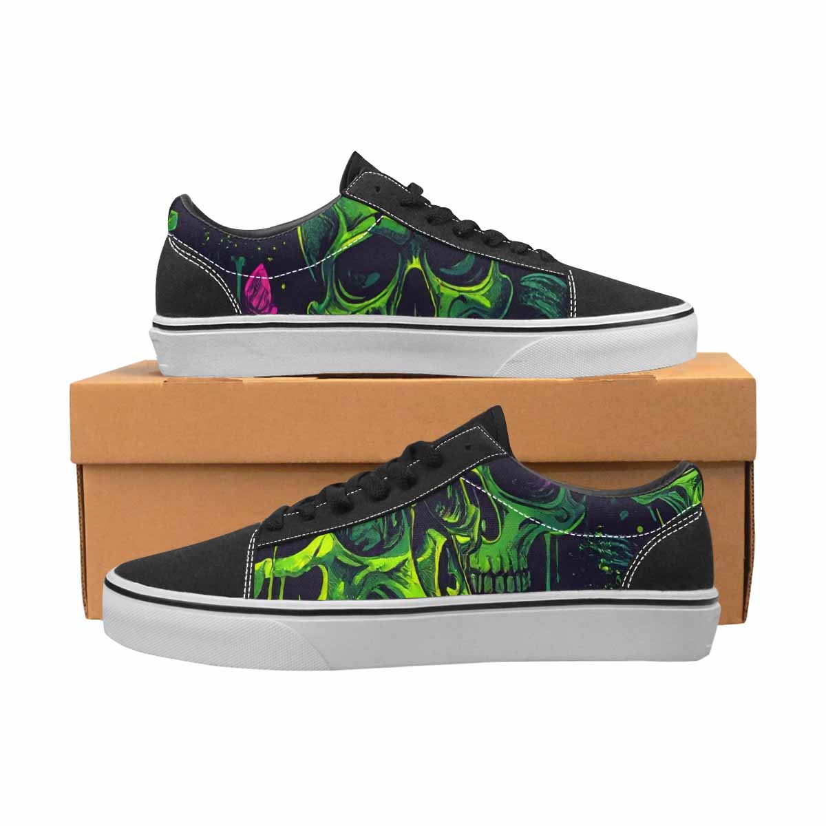 WOMEN'S More Overlapping Ontop Each Lace-Up Canvas Y2K Custom Shoes