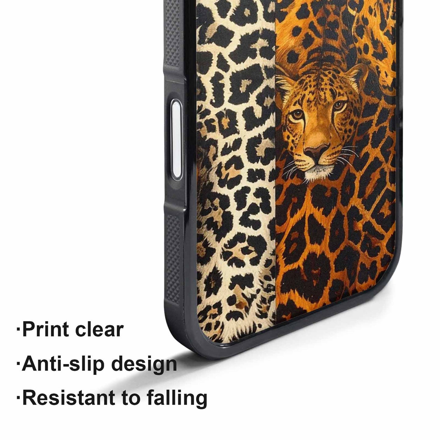 iPhone 17 Pro Max Case — Small Animal Print Pattern, Animal Print, Custom Art Phone Cover