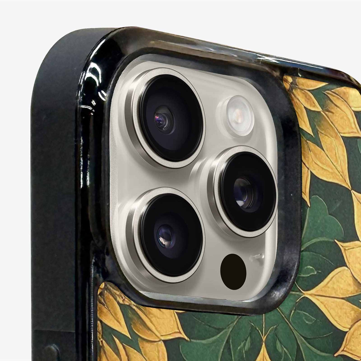 iPhone 16 Pro Max Case — Sunflower Mandala Kaleidoscope Custom, Original Design Phone Case