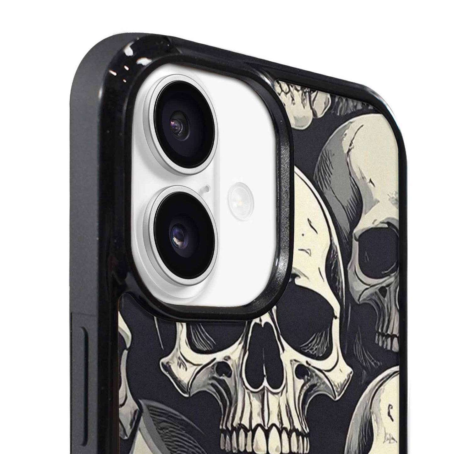 iPhone 17 Case — Skull Dark Art Gothic Print Gothic, Custom Designed Case Cover