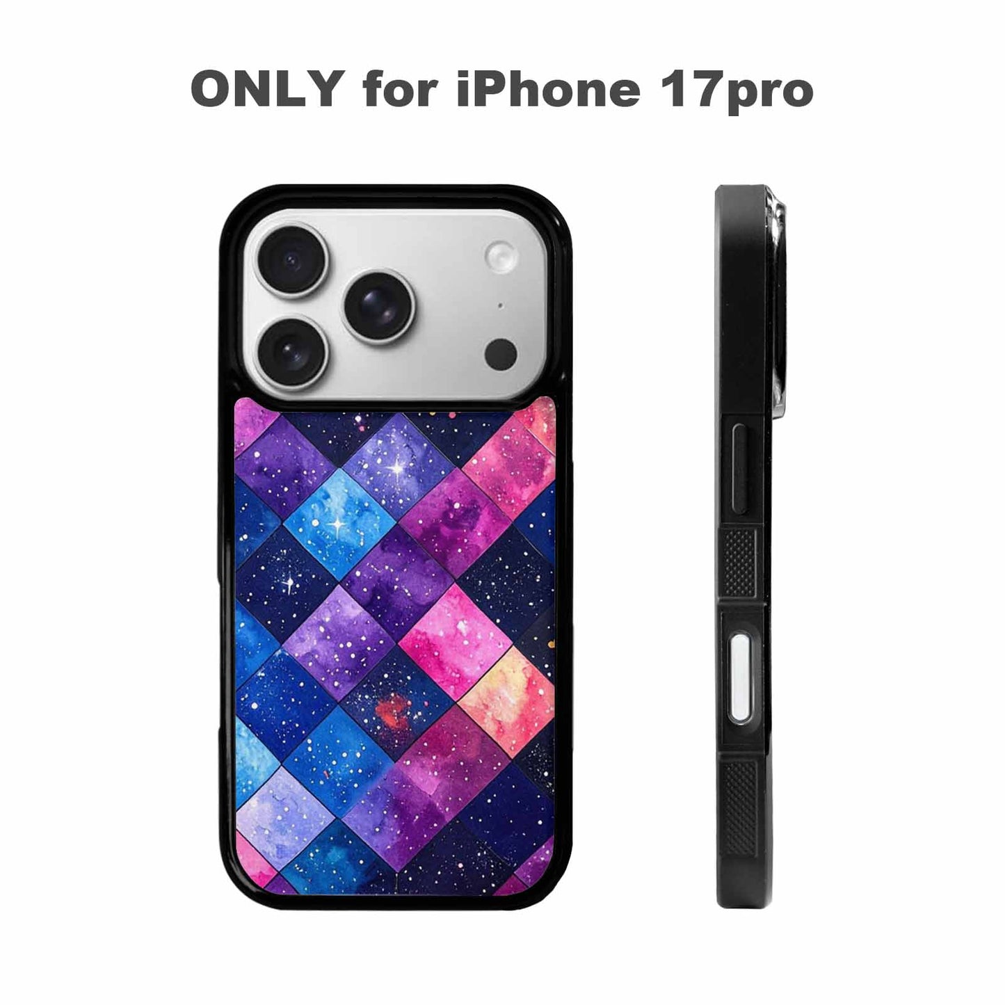 iPhone 17 Pro Case — Small Galaxy Stars And Nebula Galaxy, Customized Protective Case