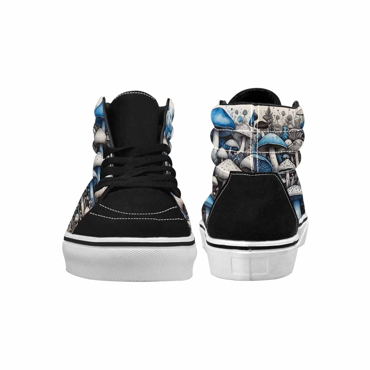 MEN'S Mushrooms (general) High Top Canvas Aesthetic Shoes