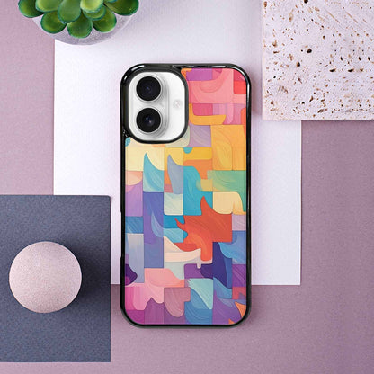 iPhone 16 Case — Color Gradient Fade Pattern Hundreds Of, Custom Phone Case