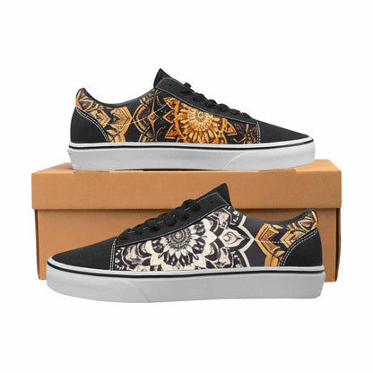 WOMEN'S Mandala Canvas Lace-Up Cottagecore Custom Shoes