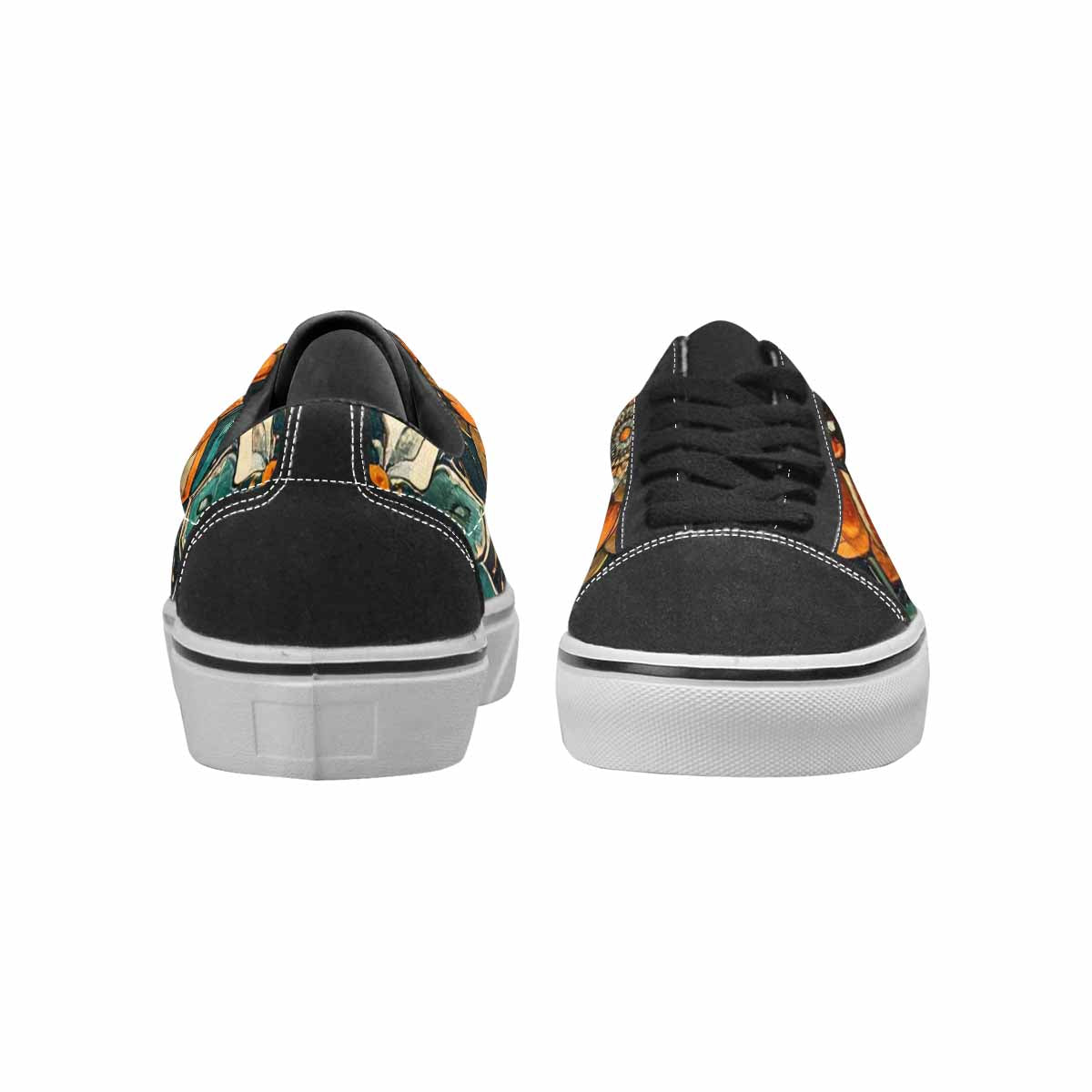 MEN'S Mandala Canvas Lace-Up Wallpaper Art Sneakers