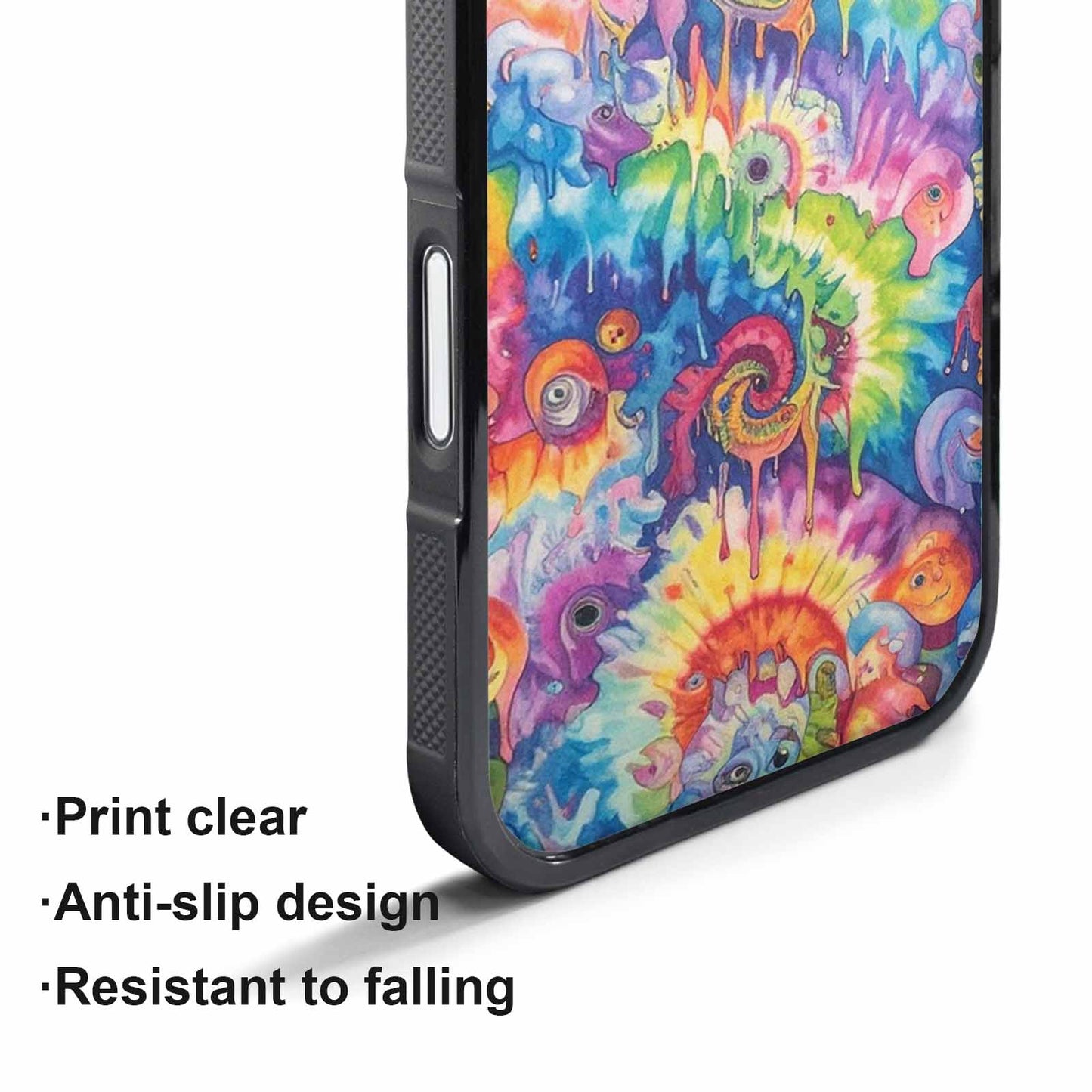 iPhone 17 Pro Case — Aliens Tie Dyemelting Aliens P Tie, Custom Designed Case Cover