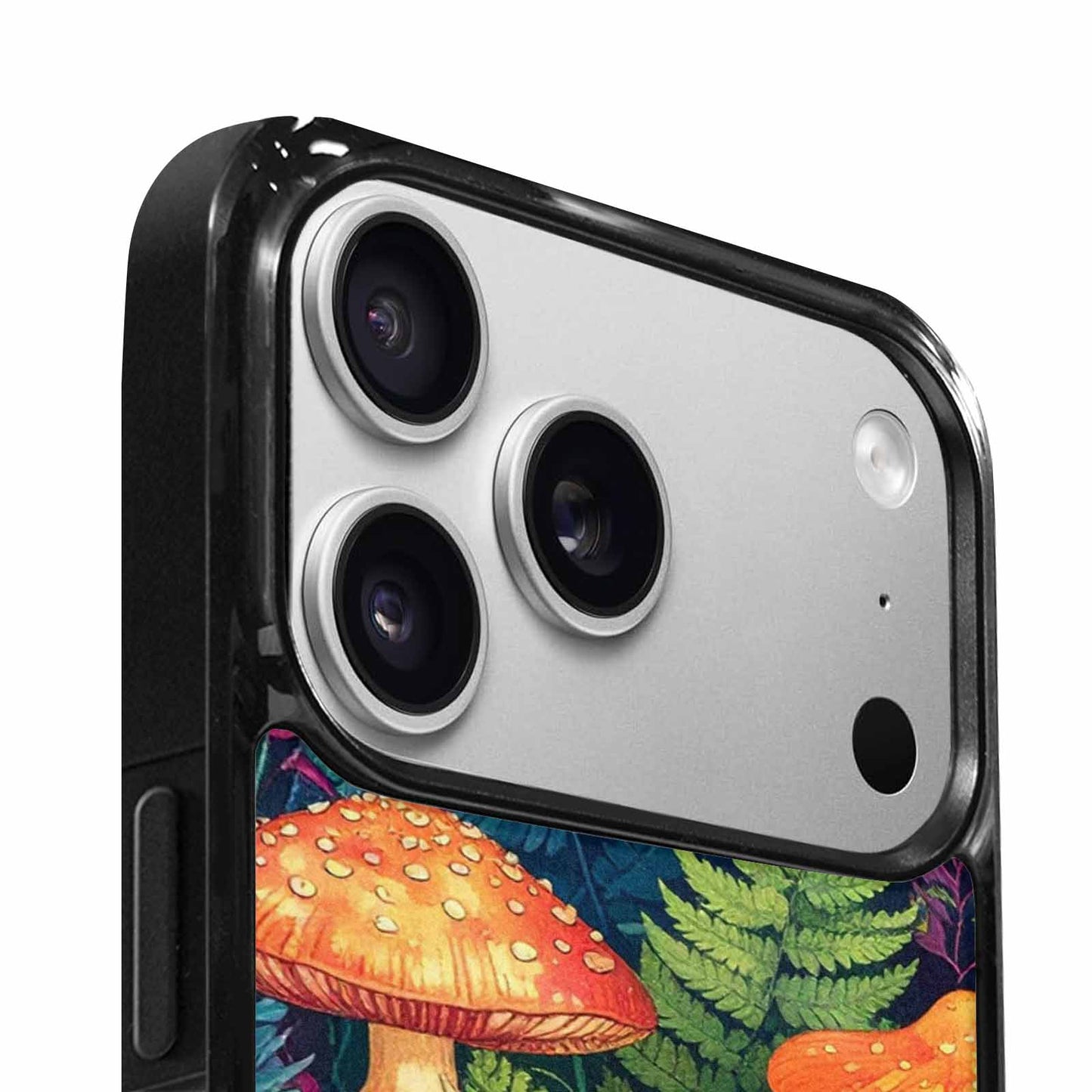 iPhone 17 Pro Max Case — Mushrooms Botanicalmushrooms P Vyl Floral, Customized Protective Case