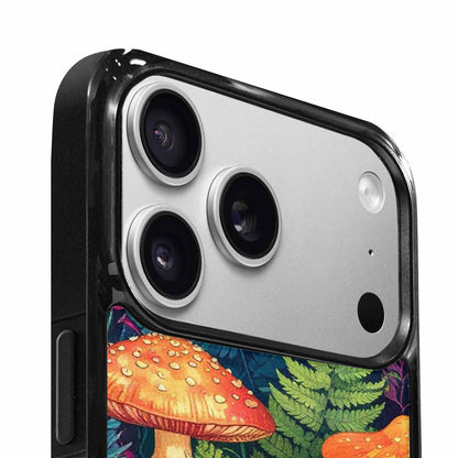 iPhone 17 Pro Max Case — Mushrooms Botanicalmushrooms P Vyl Floral, Custom Printed Phone Case