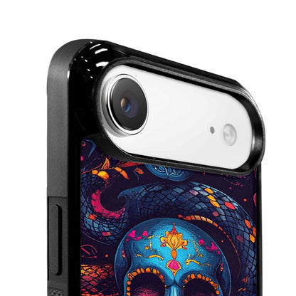 iPhone 17 Air Case — Snake Skulls Print Gothic Skulls, Custom Print Case Cover
