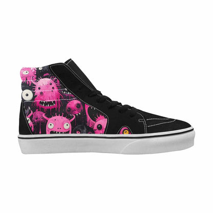 MEN'S Monsters (general) High Top Canvas Y2K Custom Shoes