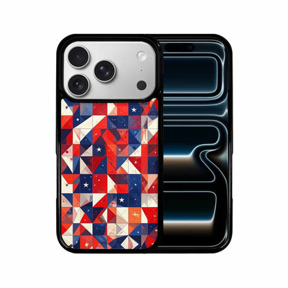 iPhone 17 Pro Case — Small American Flag Stars And Galaxy, Custom Phone Case